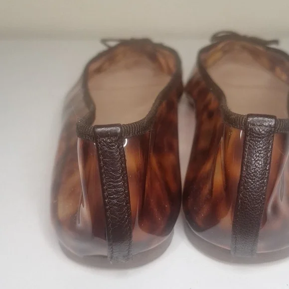 J. Crew Gemma tortoise flats Size 9 - Picture 9 of 12
